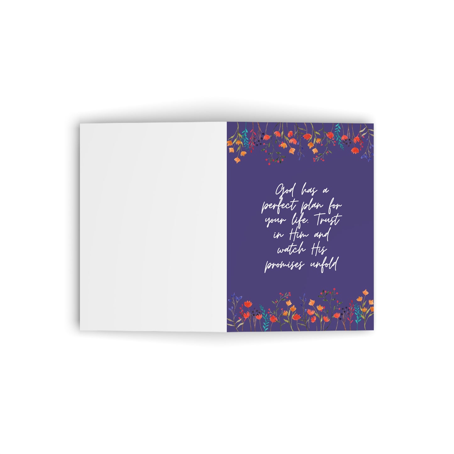 Trust His Plans Greeting Card