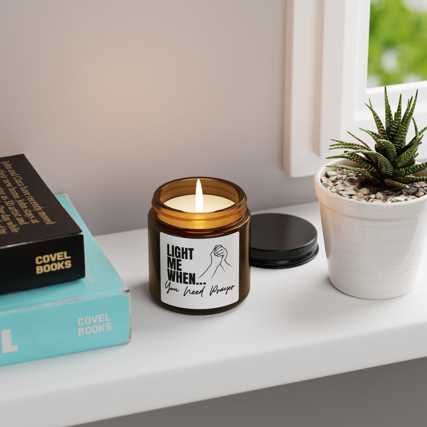 Prayer Scented Soy Candle