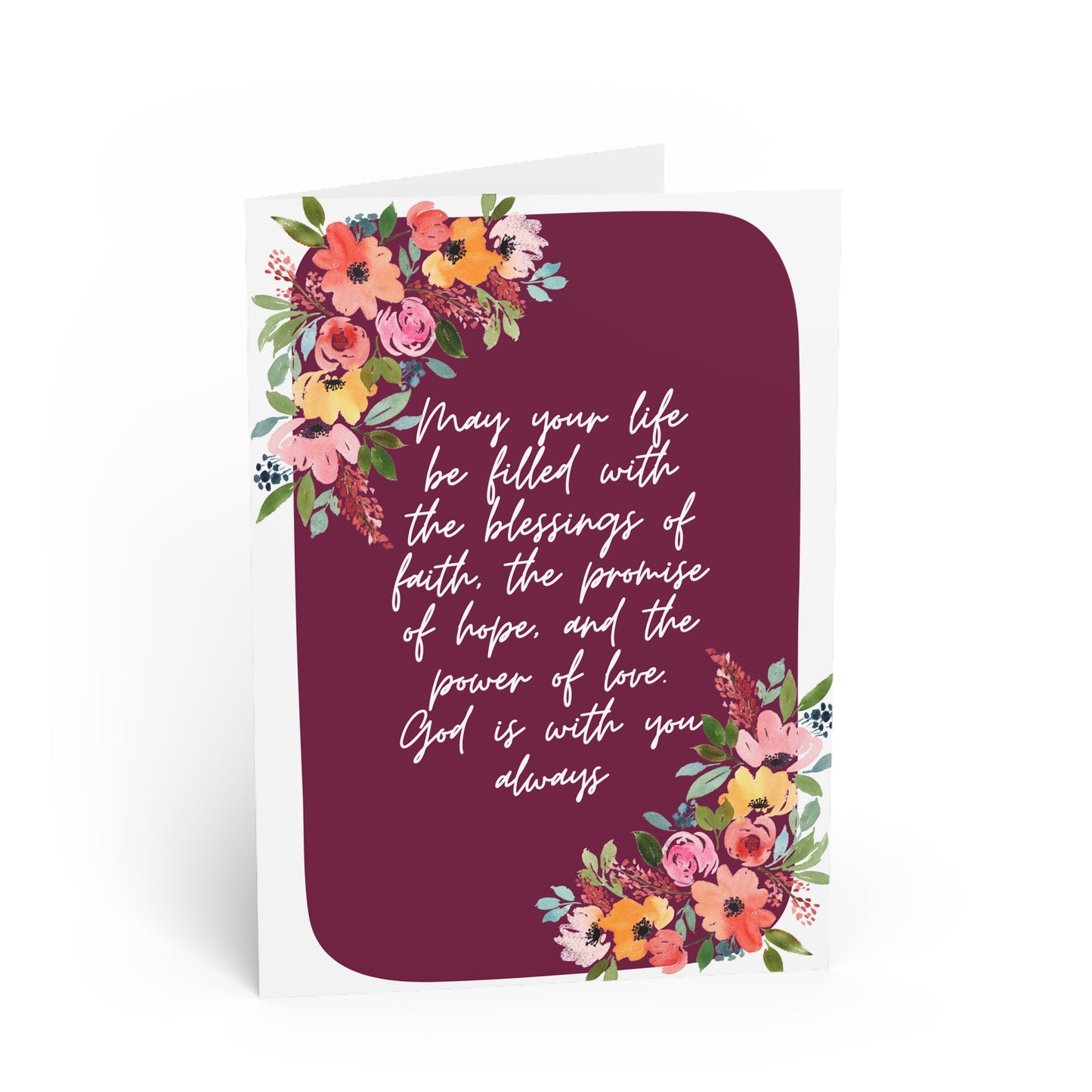 Faith Hope Love Greeting Card