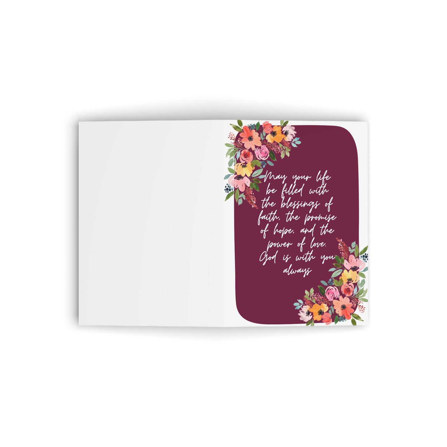 Faith Hope Love Greeting Card