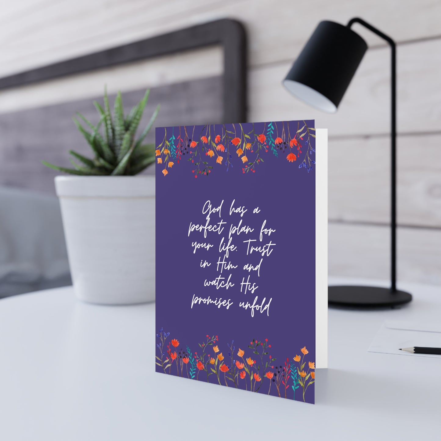 Trust His Plans Greeting Card