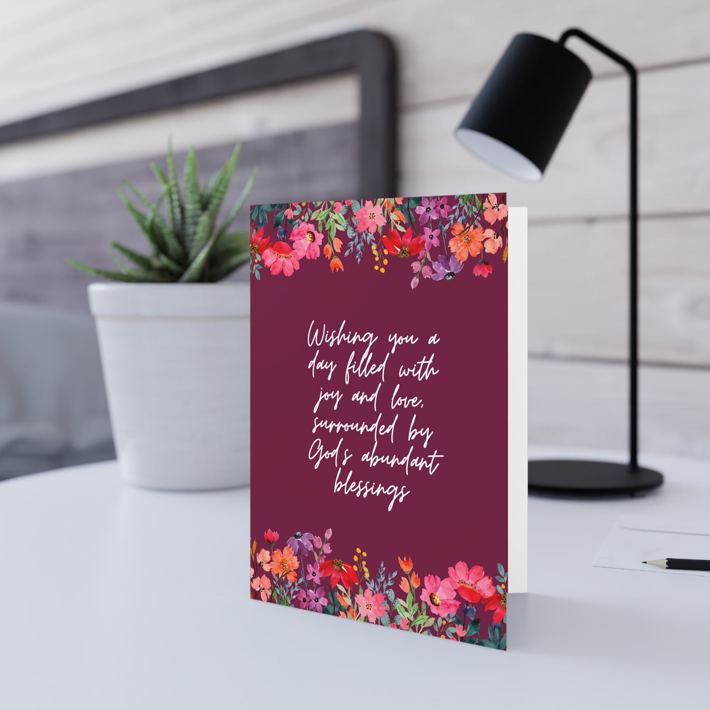 Abundant Blessings Greeting Card