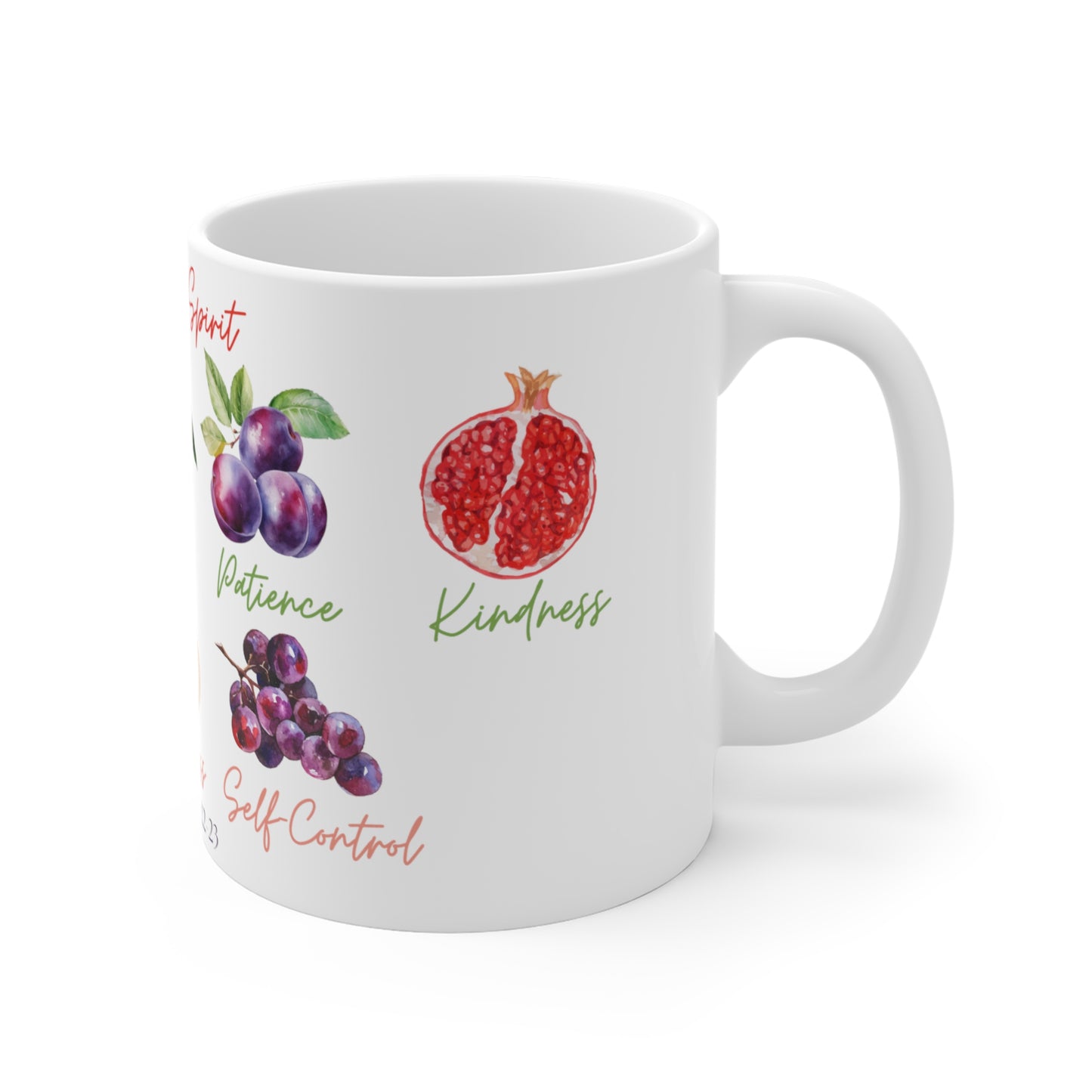 Fruits of the Spirit Mug 11oz, Colored