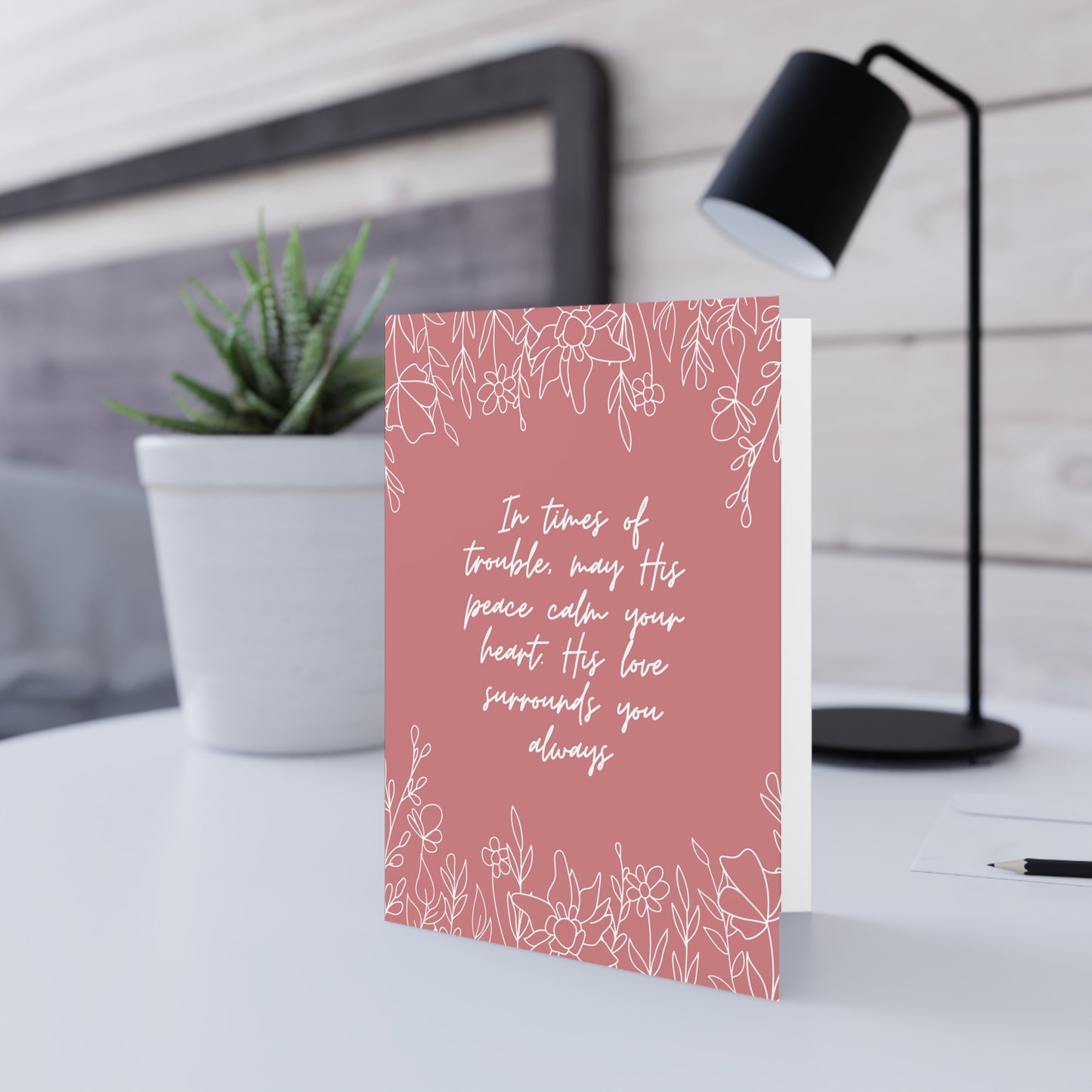 Peace With You Greeting Card