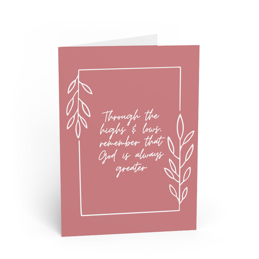 G>HL Greeting Card