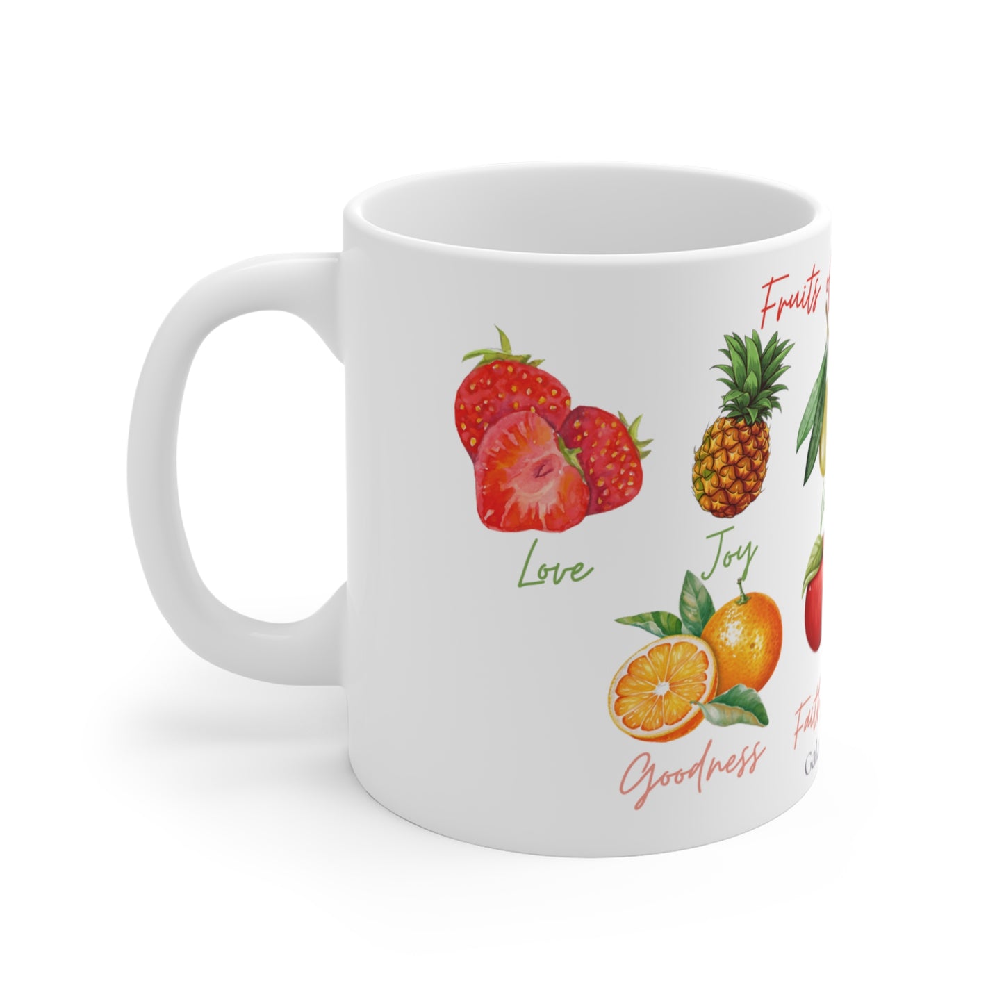 Fruits of the Spirit Mug 11oz, Colored