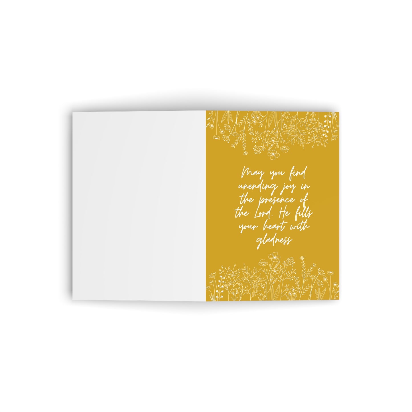 Joy In His Presence Greeting Card