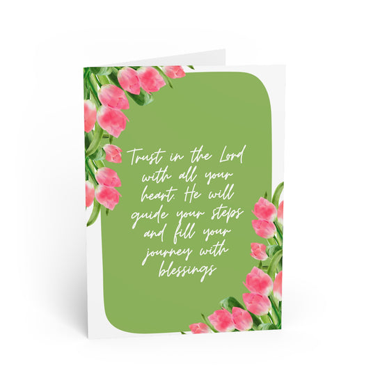 Walk By Faith Greeting Card