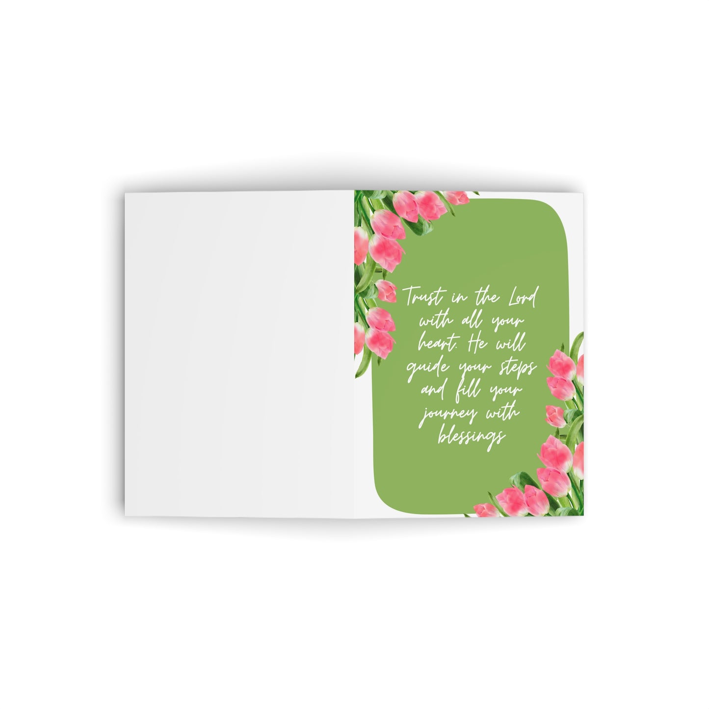 Walk By Faith Greeting Card