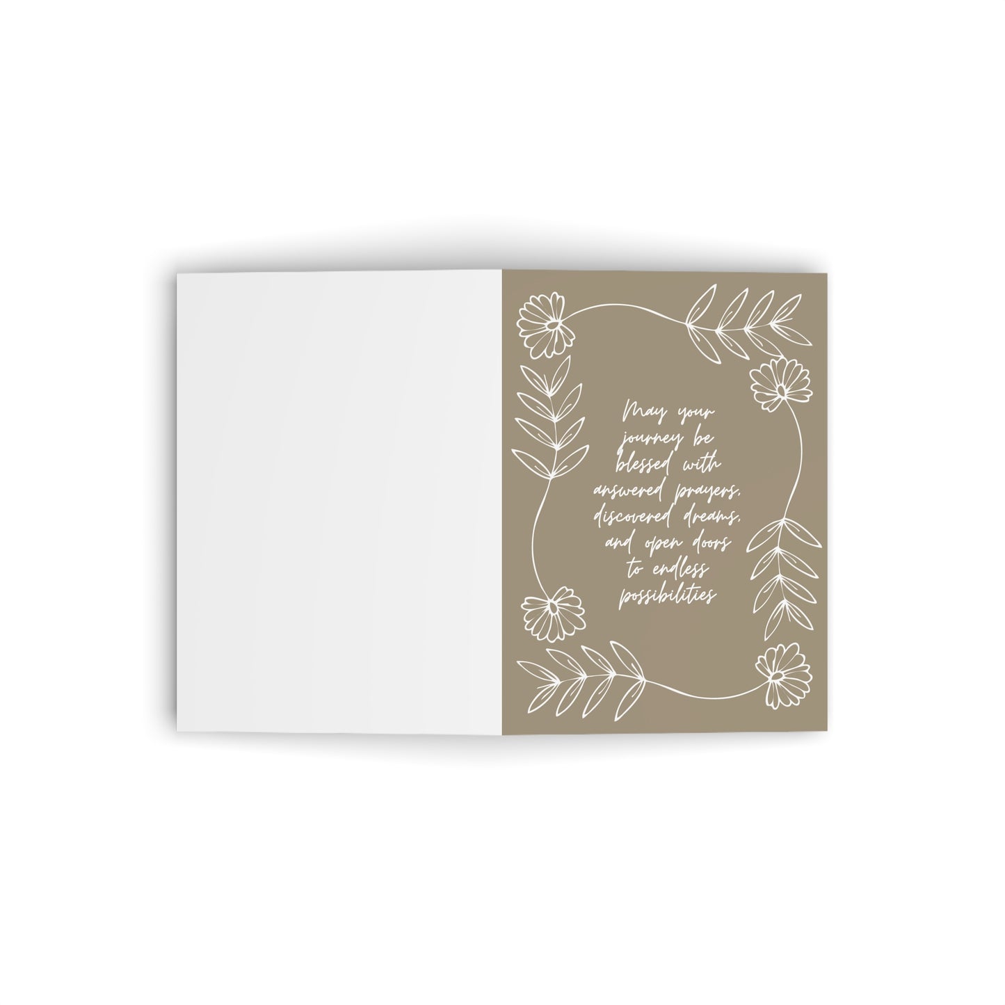 Ask Seek Knock Greeting Card