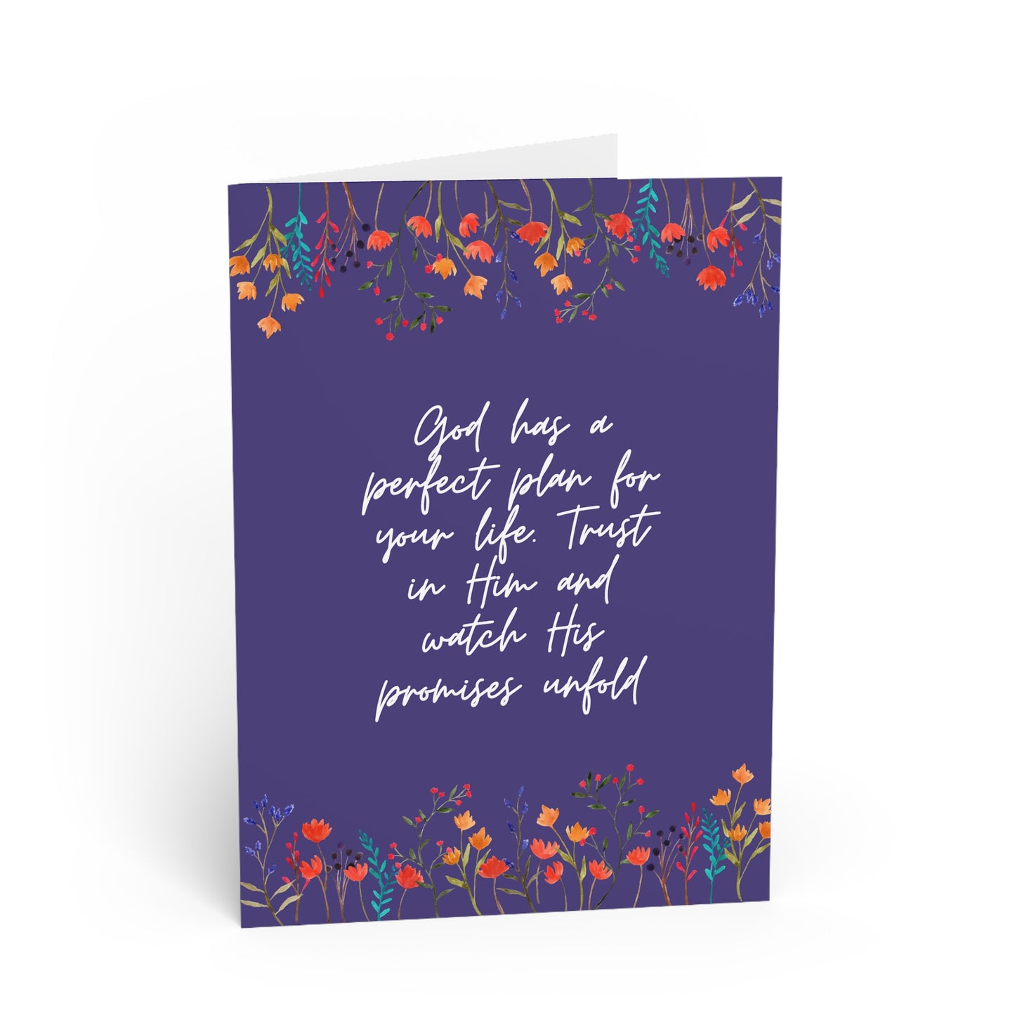 Trust His Plans Greeting Card