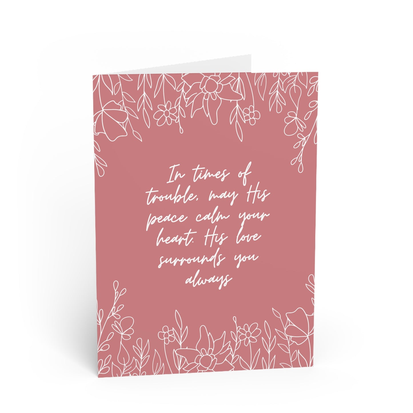 Peace With You Greeting Card