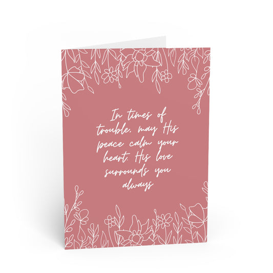 Peace With You Greeting Card